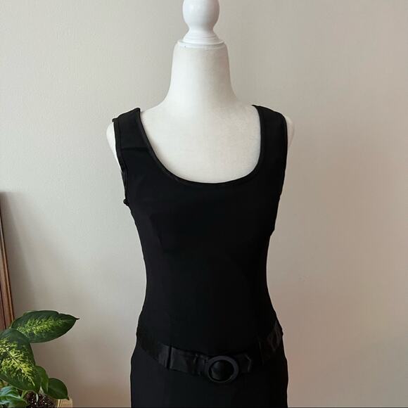 Vintage Nanette Lepore Robespierre Black Mini Dress - Picture 3 of 6